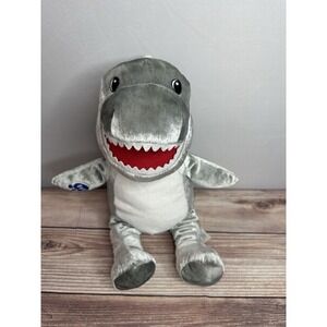 Build A Bear Shark Week Great White‎ Shark Plush Stuffed Animal 16"